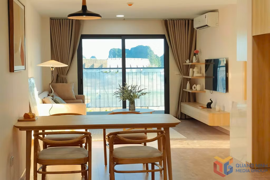 Căn hộ mẫu tại Dự án NƠXH Khu dân cư đồi Ngân hàng, TP Hạ Long.