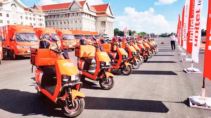 Viettel ra mắt thương hiệu Unitel Logistics tại Lào.