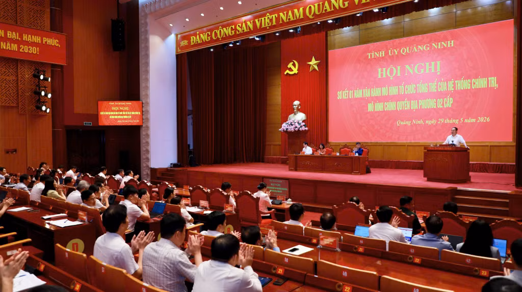 Quảng Ninh tổ chức sơ kết 1 năm vận hành mô hình tổ chức tổng thể của hệ thống chính trị, mô hình chính quyền địa phương 2 cấp.