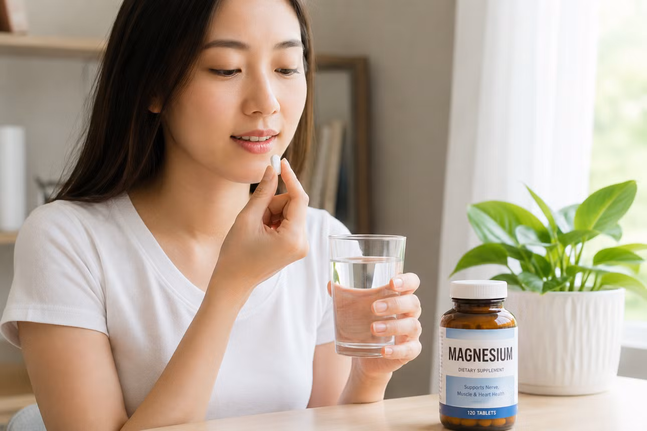 Nhiều người có xu hướng tự bổ sung magie khi xuất hiện các biểu hiện như tê bì tay chân, chuột rút, mệt mỏi hoặc mất ngủ.