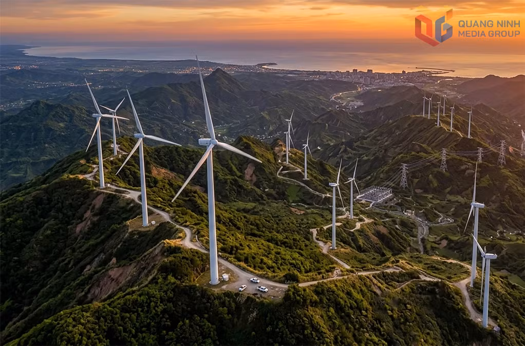 Phối cảnh Dự án Nhà máy điện gió Quảng Ninh 1.