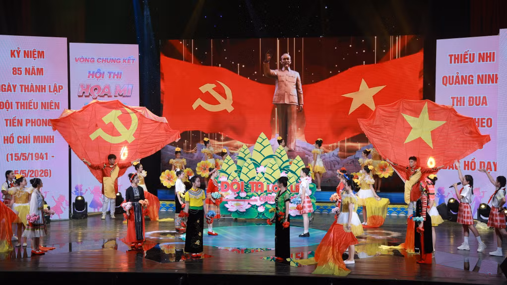 Hội thi Họa mi vàng là sân chơi nghệ thuật của thiếu nhi Quảng Ninh được tổ chức 5 năm 2 lần.