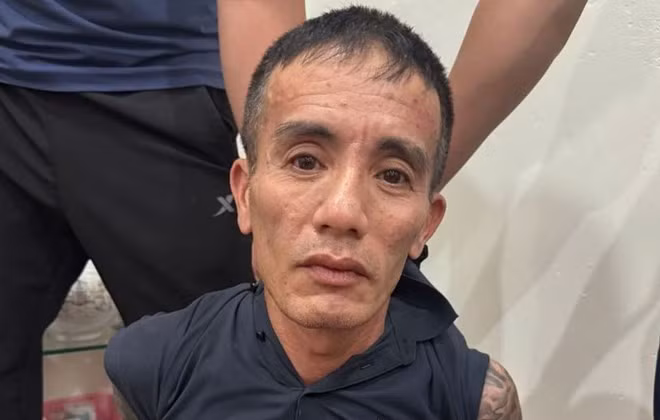 Đối tượng Trương Văn Hải bị cơ quan Công an bắt giữ. Ảnh: Công an tỉnh Hưng Yên