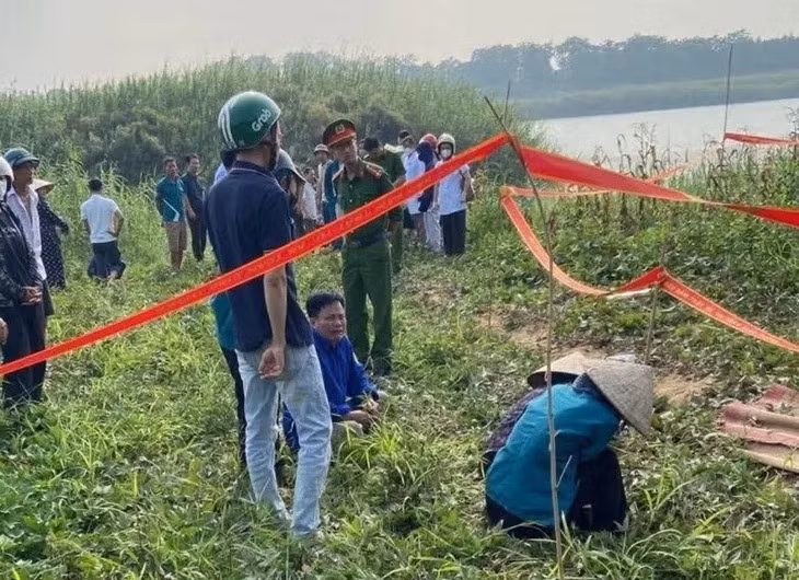 Hiện trường nơi xảy ra vụ việc - Ảnh: SÔNG LÔ