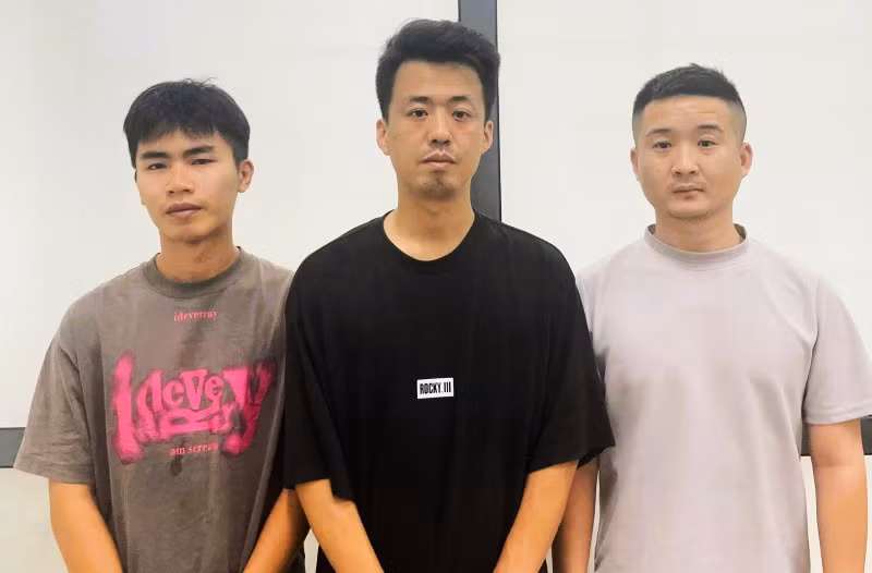Khởi tố nhóm đối tượng bắt giữ, cướp tài sản của người nước ngoài ở Đà Nẵng. Ảnh: CACC