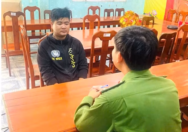 Công an đã tạm giữ hình sự Nguyễn Hoàng Sơn để điều tra về hành vi cướp tài sản. Ảnh: CACC