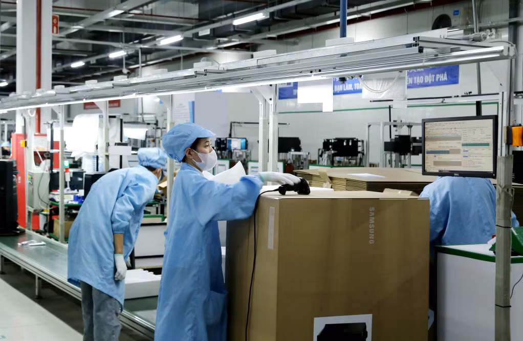 Công ty TNHH Kỹ thuật điện tử Tonly Việt Nam tại KCN Đông Mai. Ảnh: Mạnh Trường