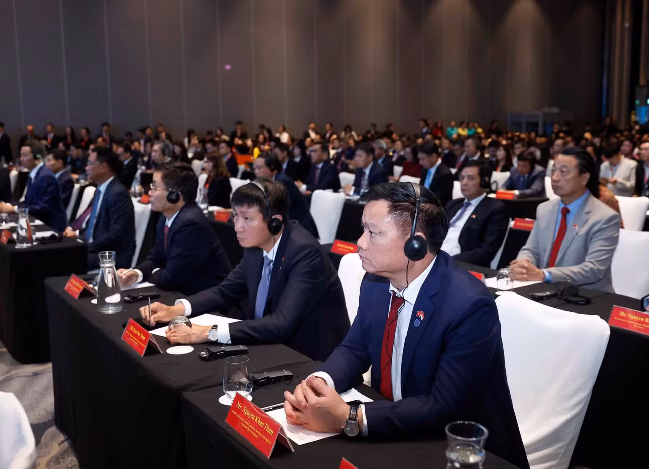 Các đại biểu dự Diễn đàn Kết nối công nghệ Việt Nam-Singapore. (Ảnh: Thống Nhất/TTXVN)