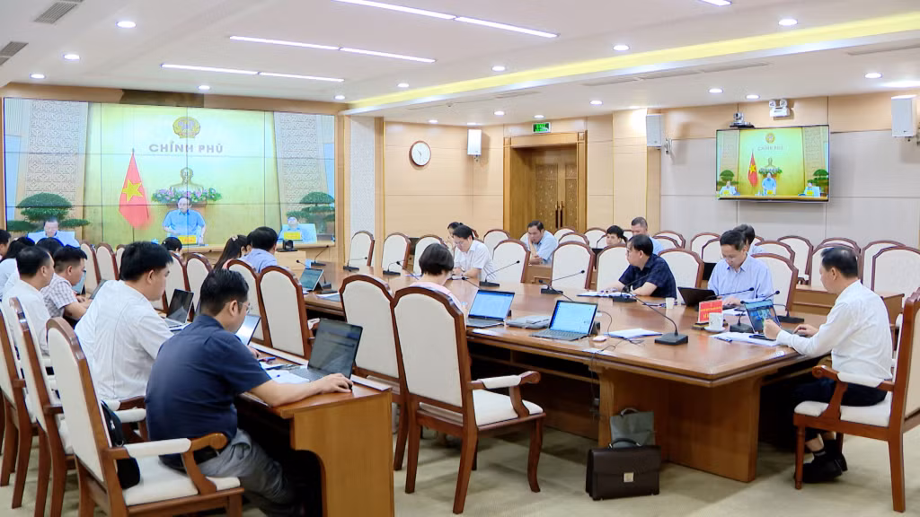 Phó Thủ tướng Chính phủ Lê Tiến Châu kết luận cuộc họp.