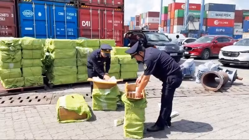 Hoạt động kiểm tra, giám sát hàng hóa góp phần nâng cao hiệu quả bảo vệ quyền sở hữu trí tuệ tại biên giới.