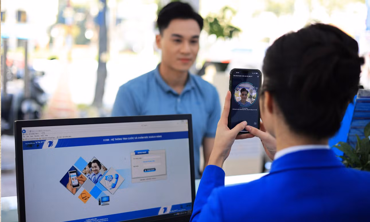 Phải xác thực lại khuôn mặt khi chuyển SIM sang điện thoại mới.