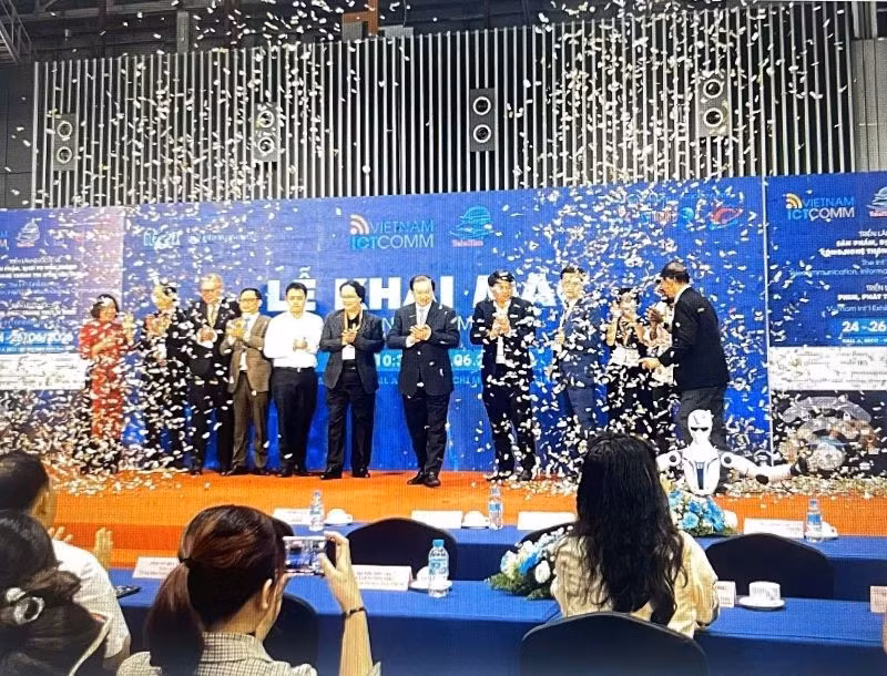 Triển lãm Quốc tế Vietnam ICTCOMM 2026 diễn ra từ 24-26/6 tại Thành phố Hồ Chí Minh.