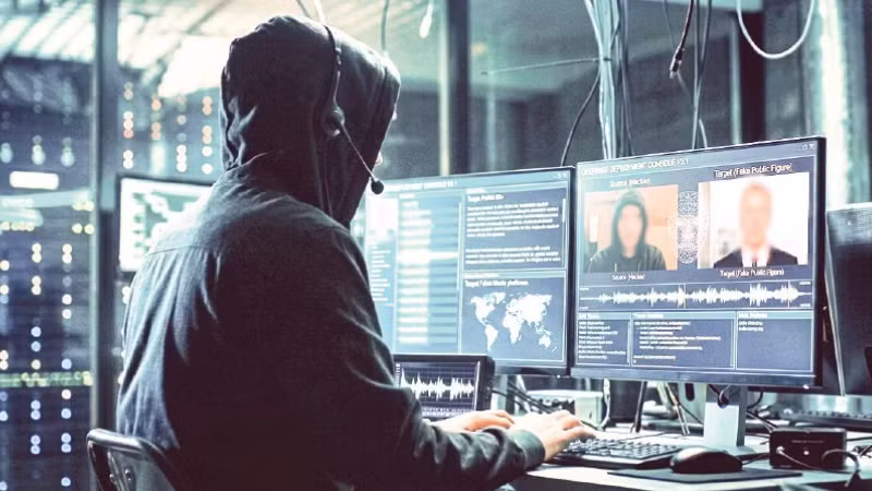 Tội phạm mạng sử dụng công nghệ Deepfake để lừa đảo.