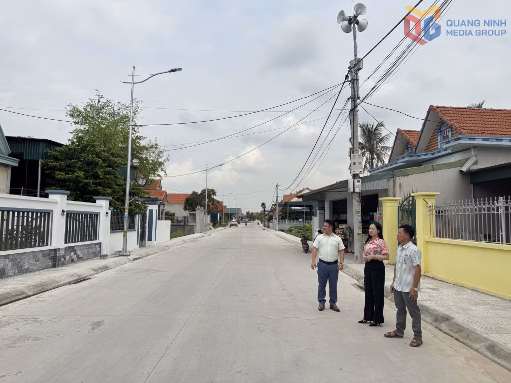 Tuyến đường liên khu phố Hà An 13 và Hà An 14 (phường Hà An) hoàn thành góp phần nâng cao chất lượng đô thị, khu dân cư.