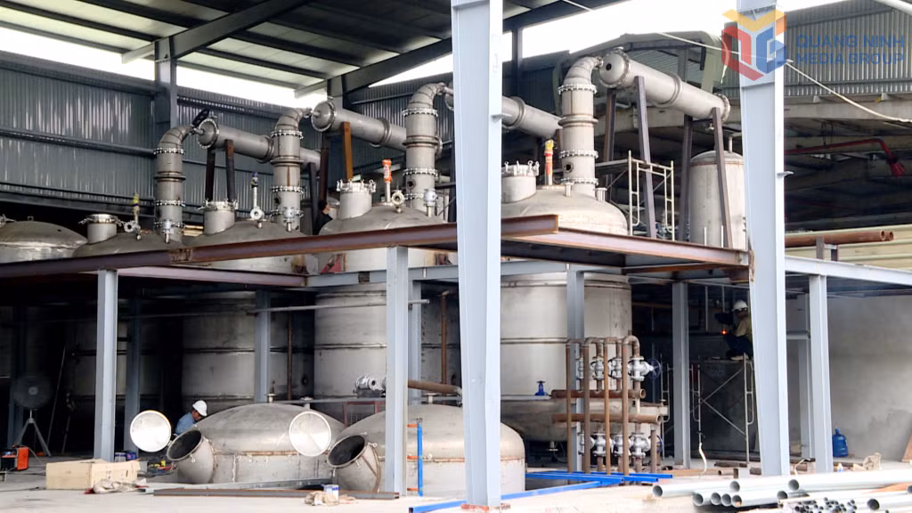 Công ty CP Thông Quảng Ninh đang hoàn thiện dây chuyền sản xuất hiện đại mới.