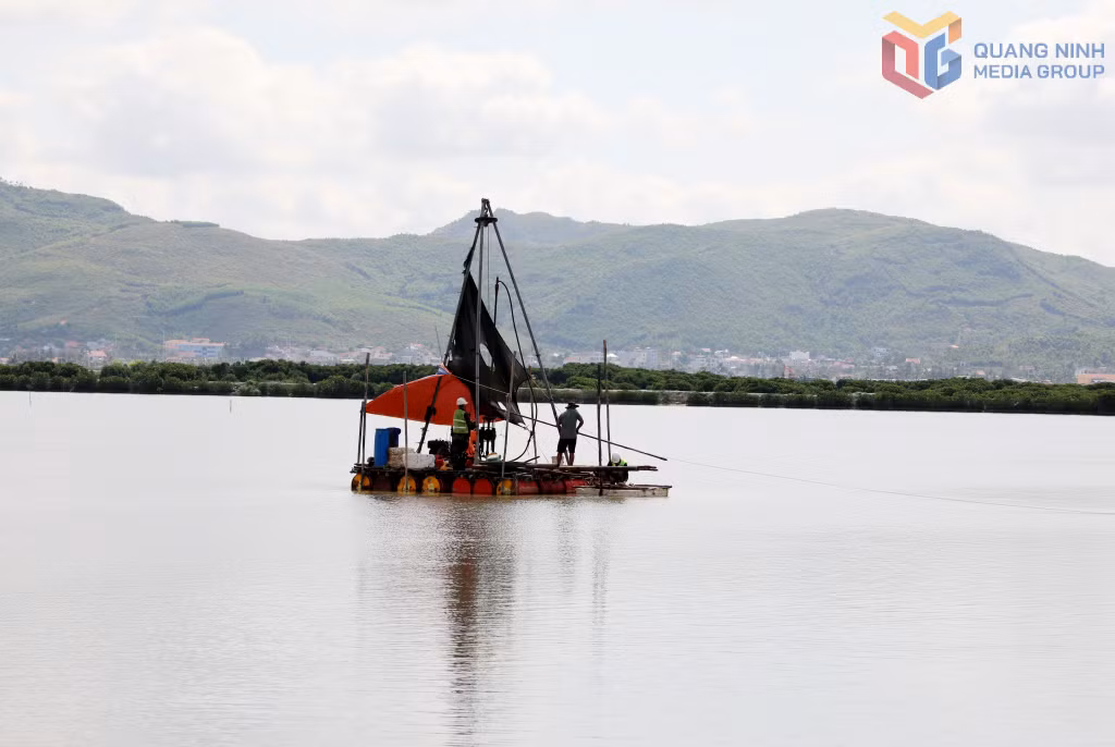 Đơn vị nhà thầu thực hiện khoan thăm dò địa chất tại phường Hà An.
