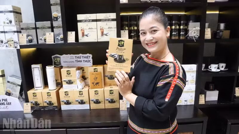 Những sản phẩm cà-phê chế biến sâu ở Buôn Ma Thuột.