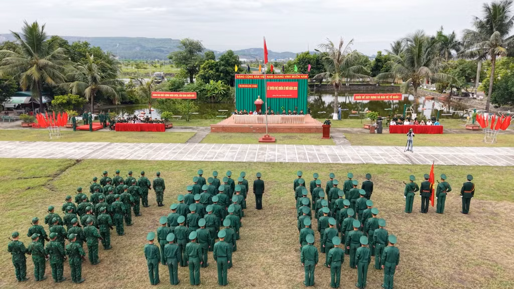 Quang cảnh buổi lễ.