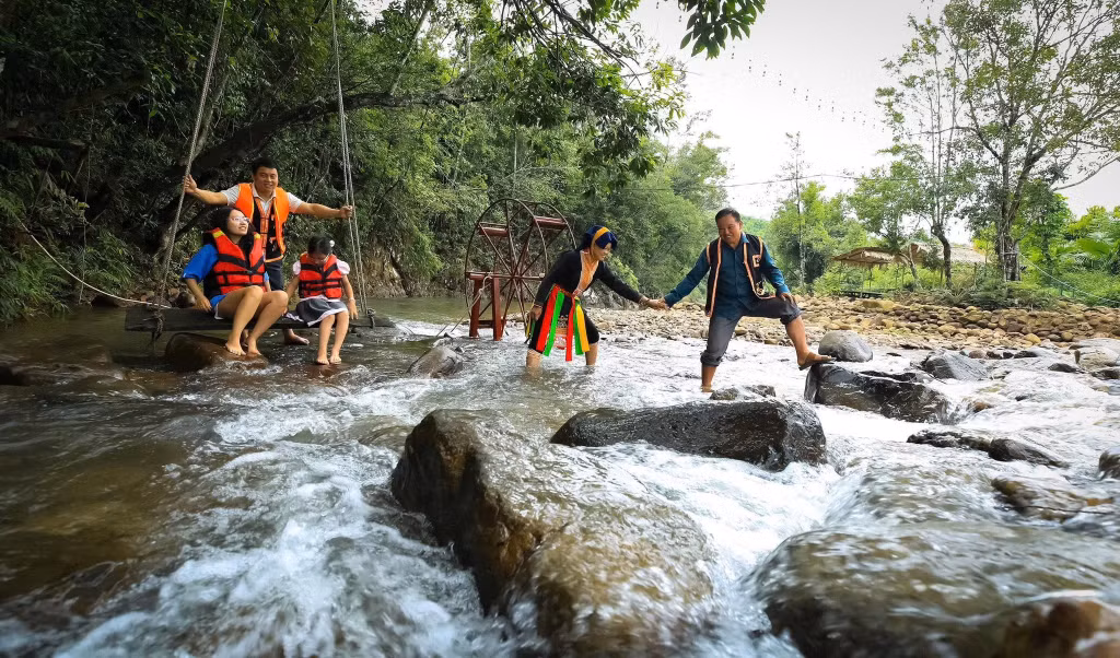 Đến với xã vùng cao Kỳ Thượng du khách sẽ được hòa mình vào thiên nhiên và trải nghiệm văn hóa đồng bào các dân tộc (6-2026). Ảnh: Huỳnh Đăng