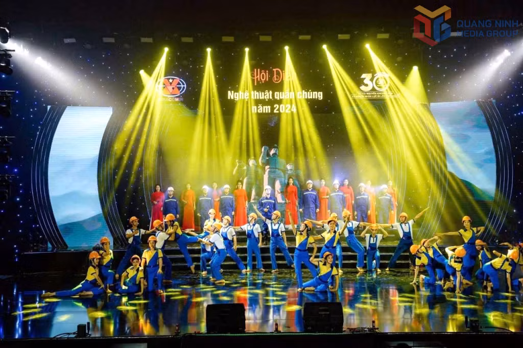 Đội văn nghệ của Công ty giành giải xuất sắc giành giải Nhất khối Phong trào mạnh tại Hội diễn Nghệ thuật quần chúng TKV năm 2024. 