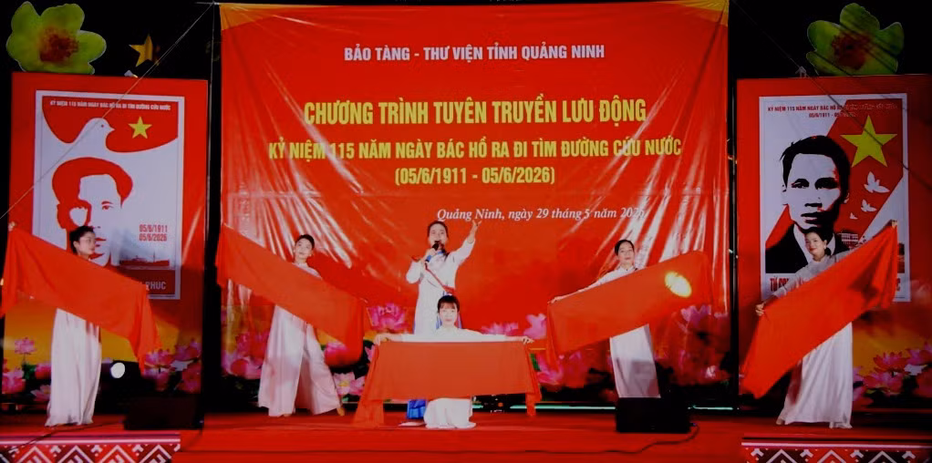 Một tiết mục trong chương trình.