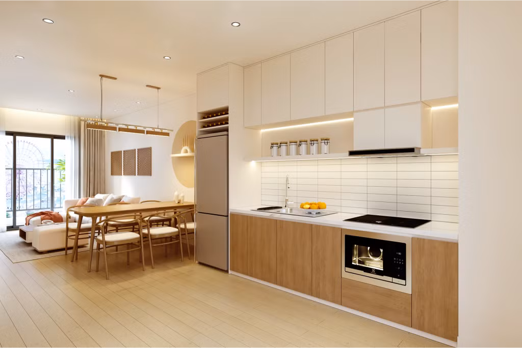 Thiết kế căn hộ GHomes Vista tối ưu ánh sáng tự nhiên.