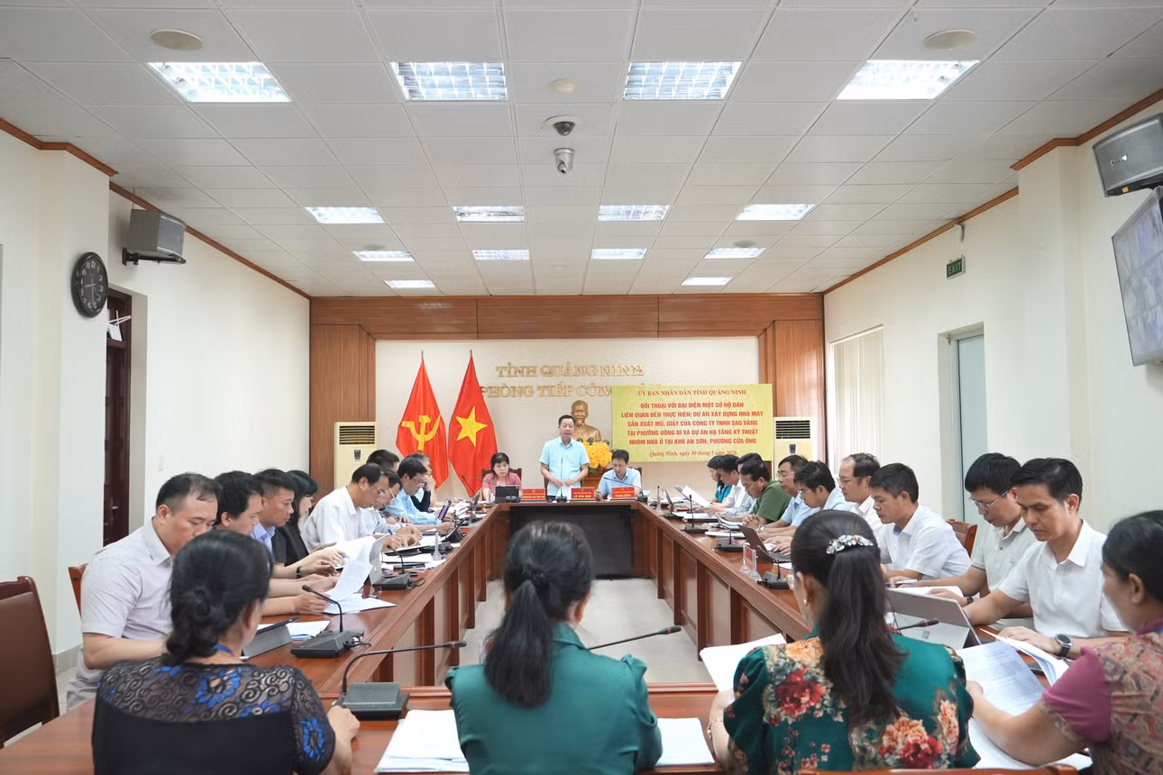 Quang cảnh buổi đối thoại.