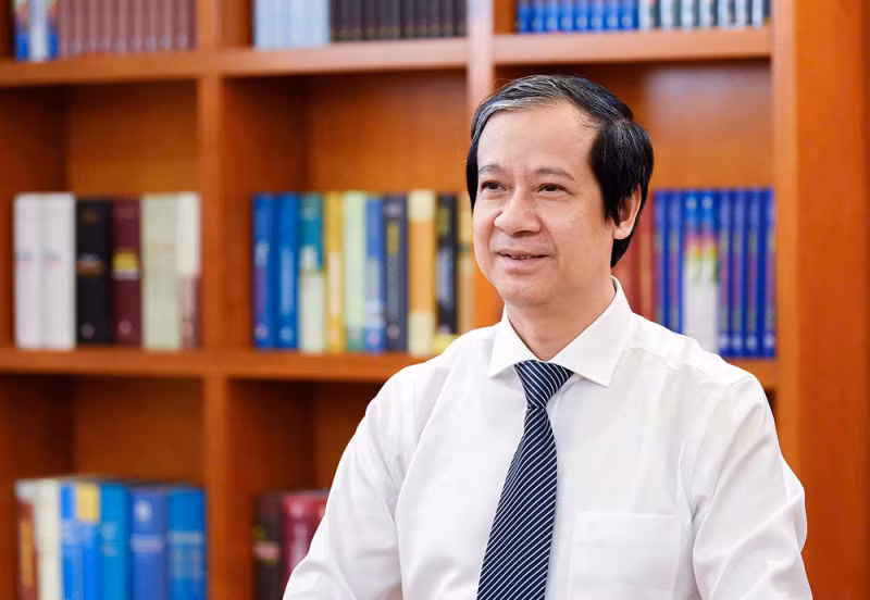 Bộ trưởng Bộ GD&amp;ĐT Nguyễn Kim Sơn.