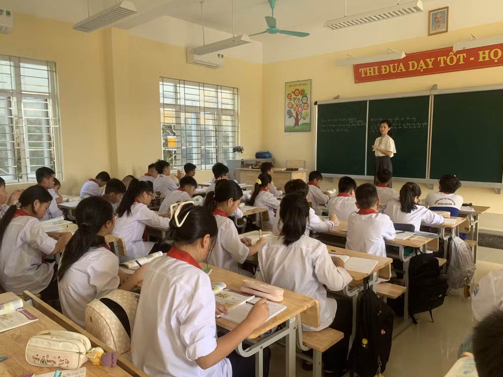 Một tiết dạy của cô giáo Từ Thu Hiền.