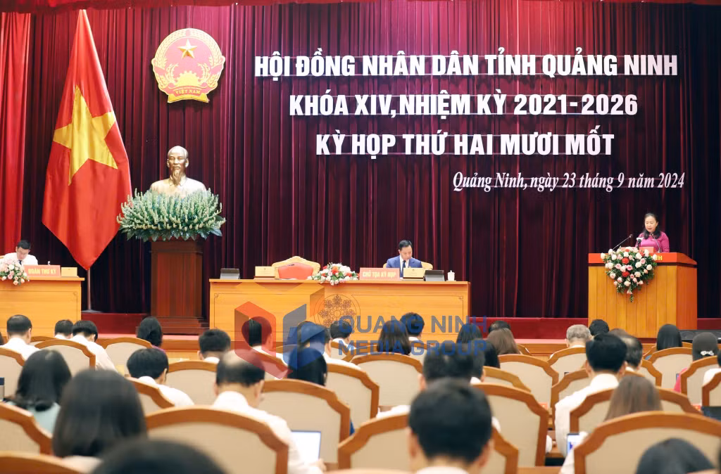 Quang cảnh kỳ họp.