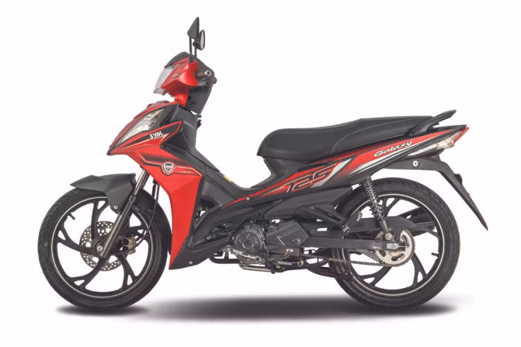 SYM Galaxy 125 chỉ có 1 phiên bản duy nhất với giá bán 26,5 triệu đồng. Ảnh: SYM Việt Nam