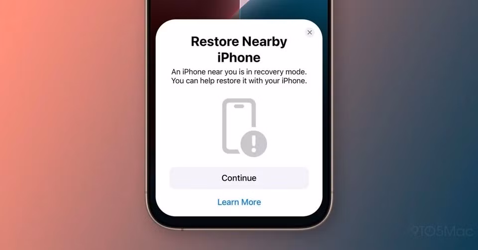 Người dùng không còn phải kết nối iPhone 16 với máy tính để khôi phục phần mềm. Ảnh: Apple.