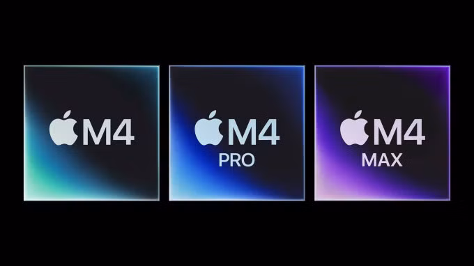 MacBook Pro là dòng máy có đủ ba tùy chọn vi xử lý M4.