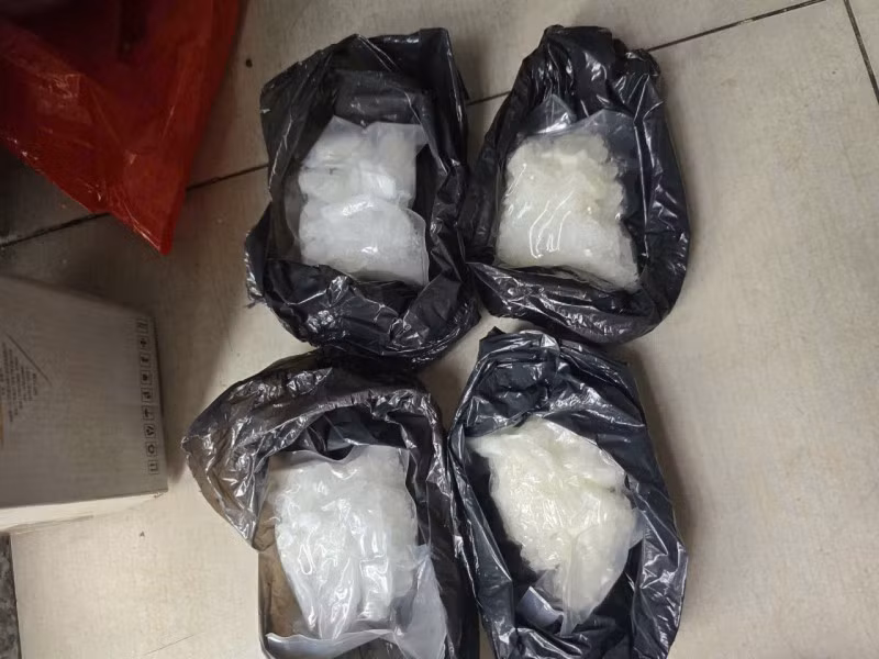 Tang vật ma túy bị thu giữ.