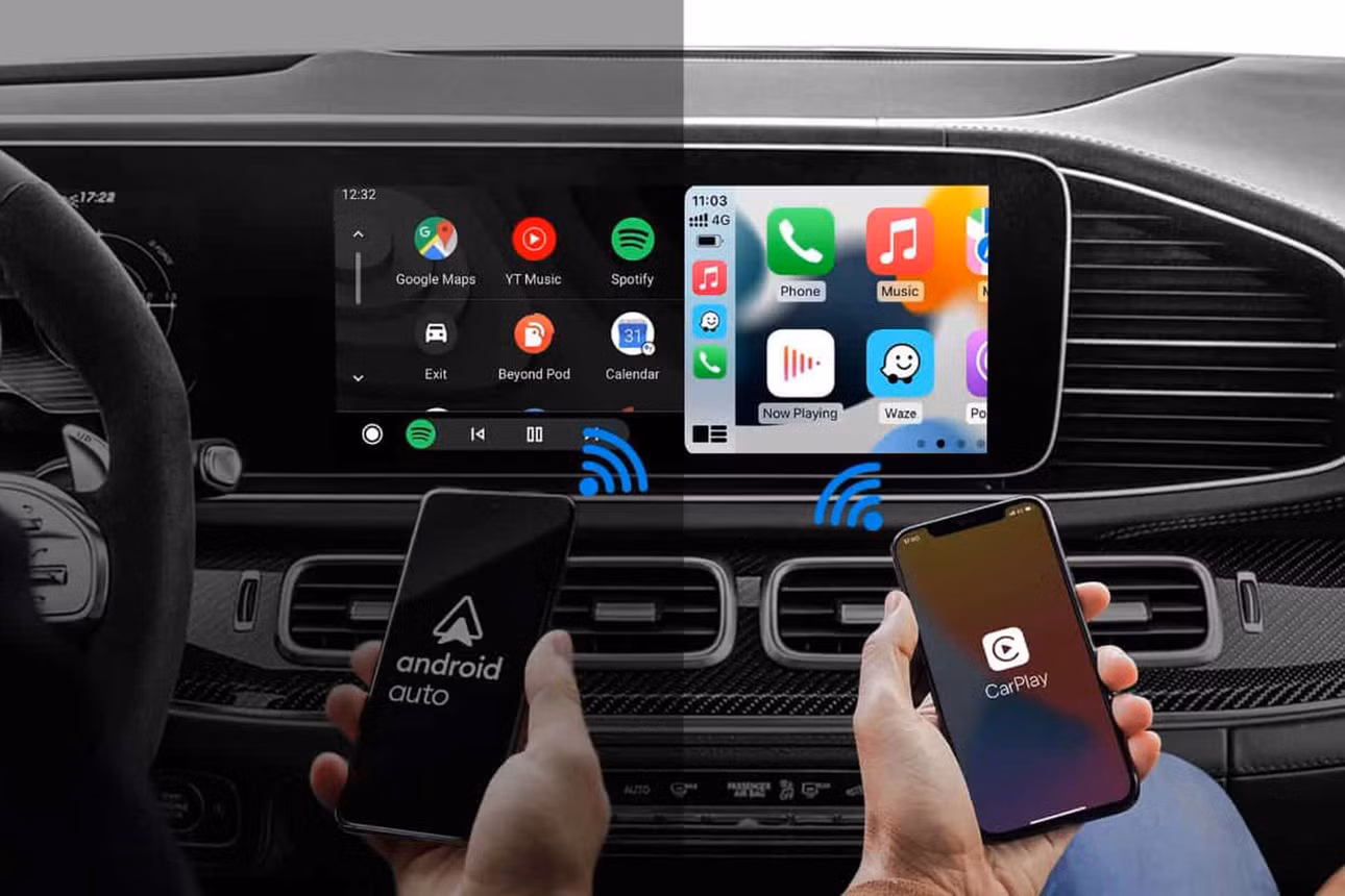 Các kết nối không dây đang dần phổ biến trên ô tô ngày nay. Ảnh: GM Navigation