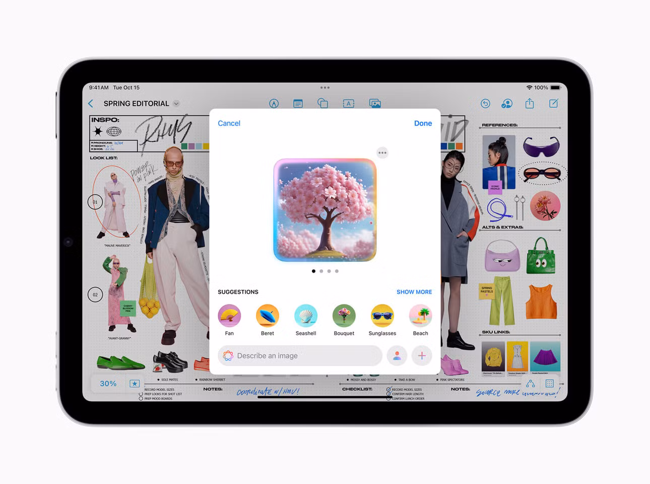 Tính năng tạo ảnh trên Apple Intelligence.
