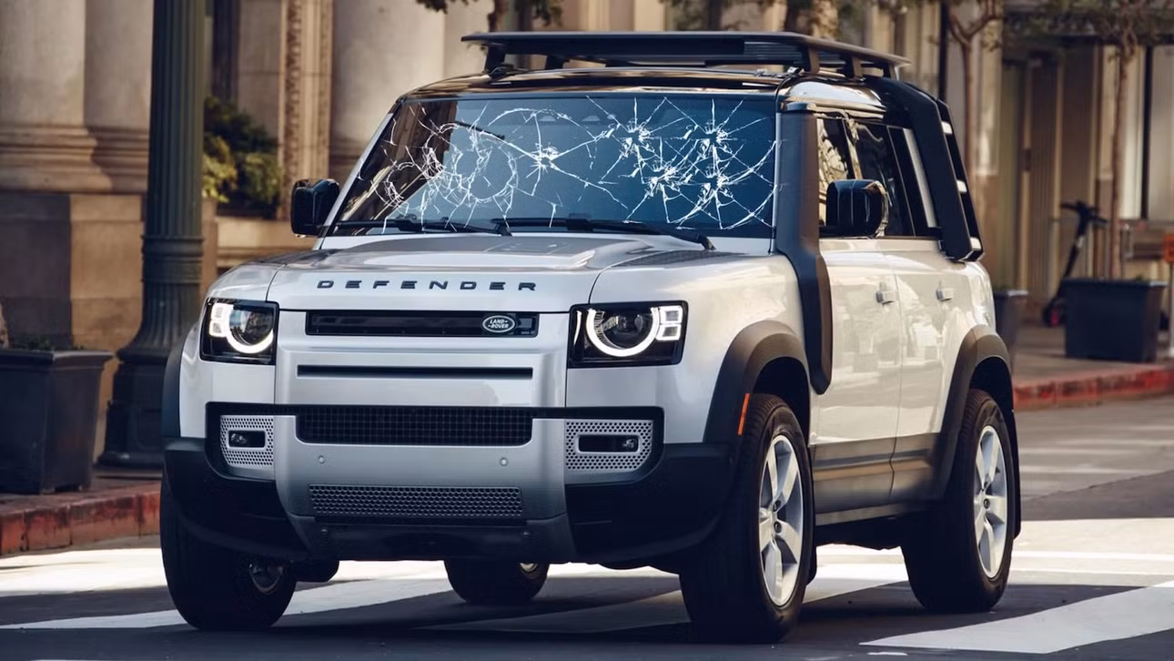 Mẫu Land Rover Defender thế hệ mới. Ảnh: Carscoops