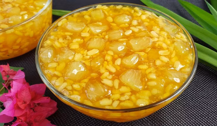 Chè bưởi không chỉ được người Việt mà cả bạn bè quốc tế yêu thích - Ảnh chụp lại từ YouTube