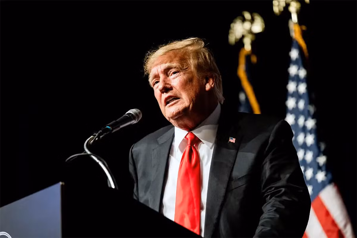 Cựu tổng thống Mỹ Donald Trump. Ảnh: New York Times
