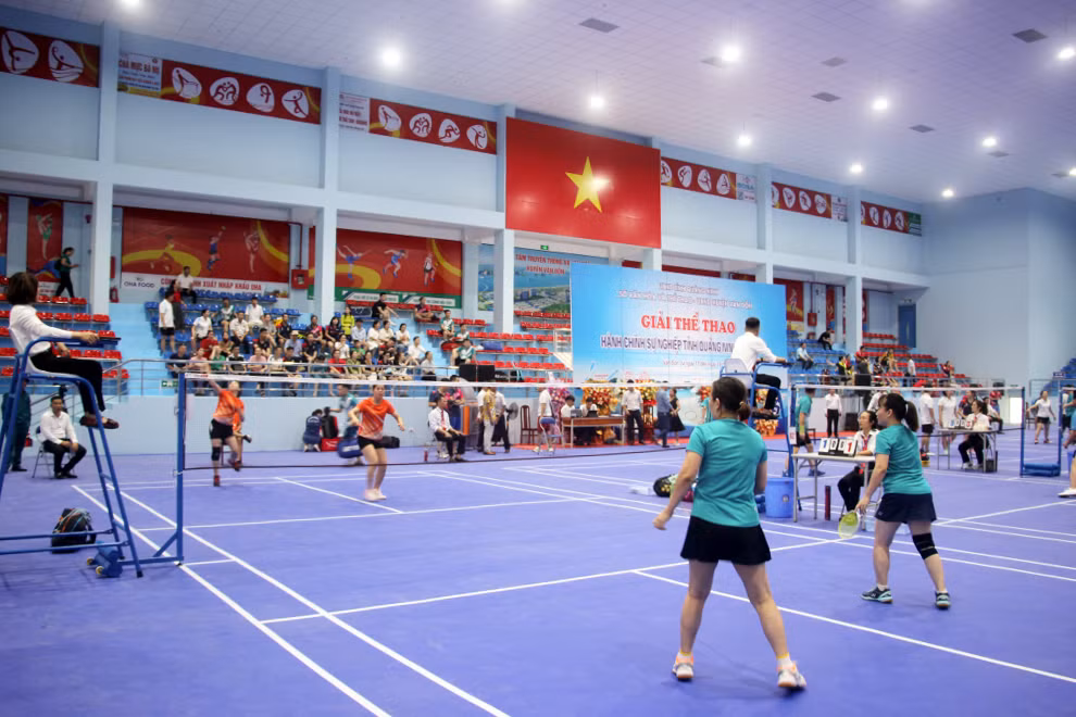 Giải thể thao hành chính sự nghiệp tỉnh Quảng Ninh năm 2024. Ảnh: Mạnh Trường