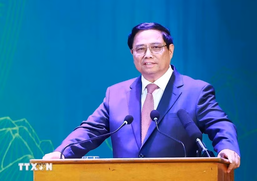 Thủ tướng Phạm Minh Chính. (Ảnh: Dương Giang/TTXVN)