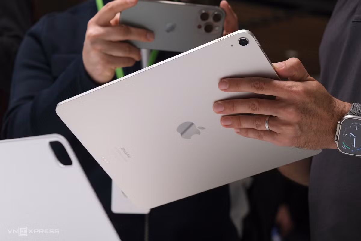 Ảnh thực tế iPad Air mới, thêm kích thước 13 inch ảnh 7