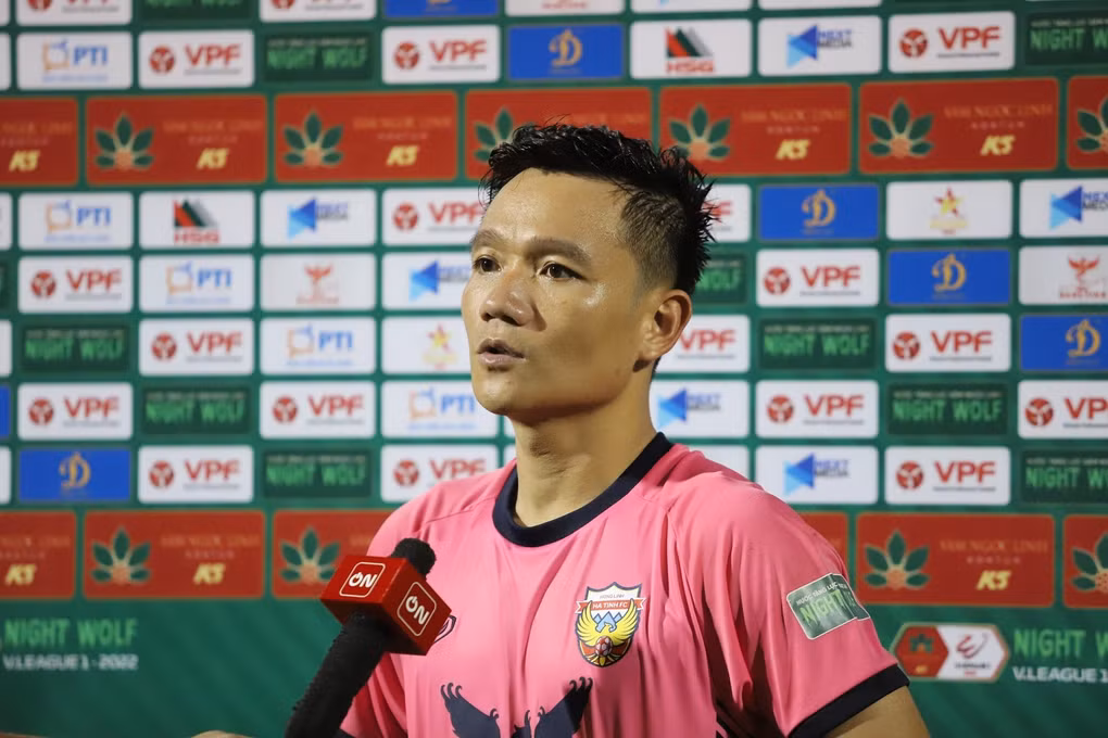 Cầu thủ Đinh Thanh Trung (Ảnh: Hoài Anh).