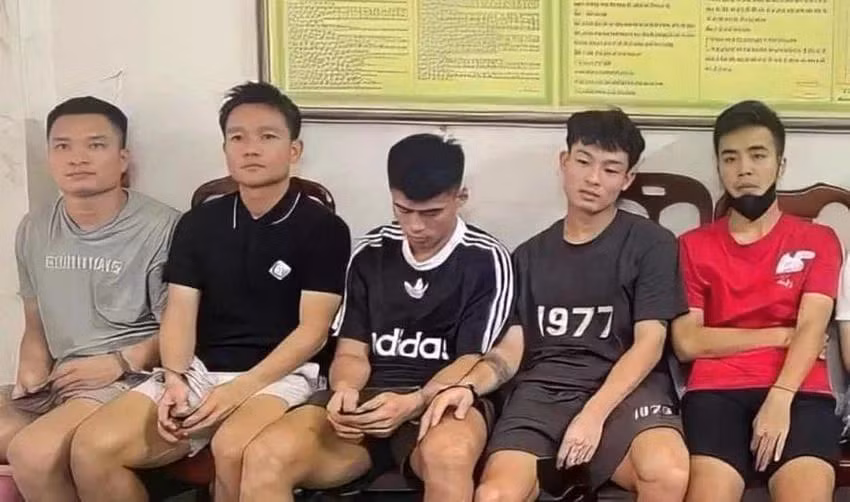 5 cầu thủ Hà Tĩnh bị đình chỉ thi đấu. Ảnh: AN.
