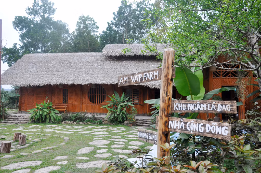 Mô hình du lịch cộng đồng được người dân đầu tư tại thôn Khe Phương, xã Kỳ Thượng, TP Hạ Long.