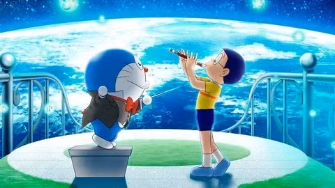 Bộ phim về chú mèo máy Doraemon đã chấm dứt chuỗi ngày dẫn đầu bảng xếp hạng doanh thu phòng vé của Lật Mặt 7.