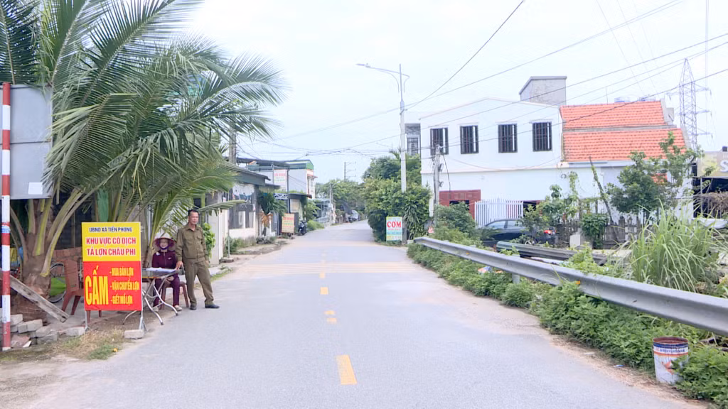 Các địa phương có dịch tả lợn Châu Phi vẫn đang thực hiện việc kiểm soát chặt chẽ tại các cửa ngõ, không để xảy ra việc vận chuyển lợn ra vào địa bàn.