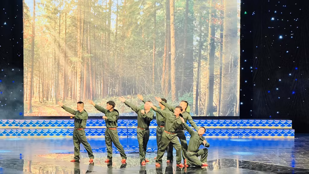 Một tiết mục văn nghệ tại chương trình.