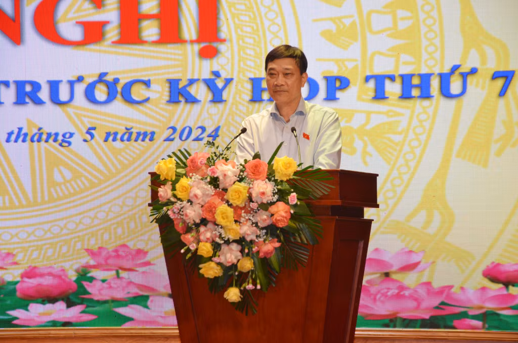 Đại biểu Quốc hội Vũ Hồng Thanh thông tin tới cử tri về dự kiến chương trình, nội dung Kỳ họp thứ 7, Quốc hội khóa XV.
