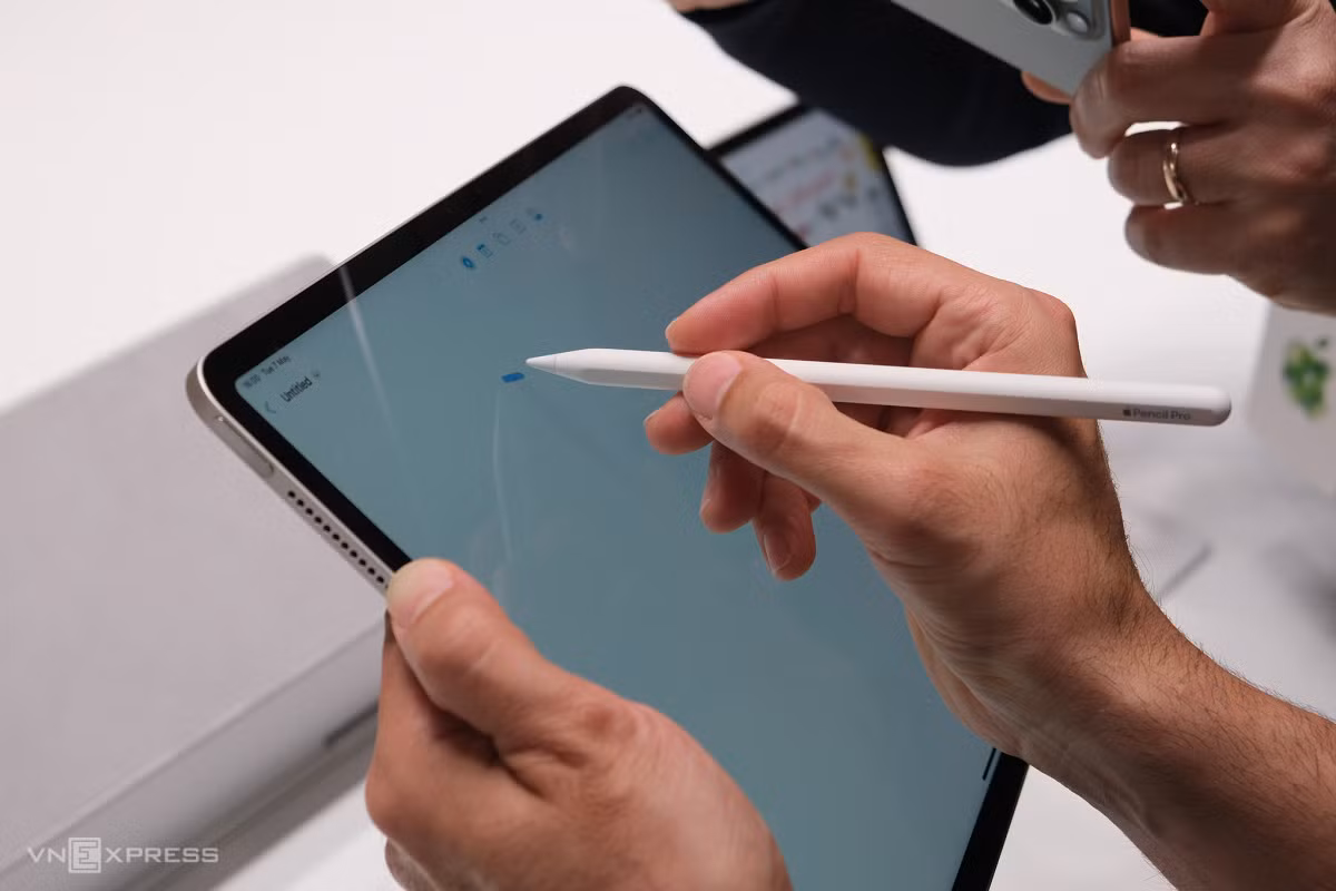 Ảnh thực tế iPad Air mới, thêm kích thước 13 inch ảnh 10